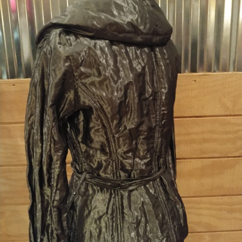 Cache Gray crinkle jacket. - Picture 4 of 4